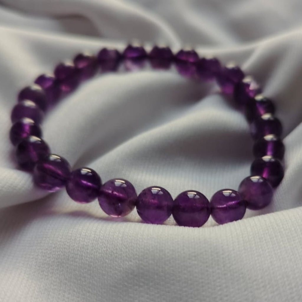 Amazon.com: Amethyst Crystal Unique Mother Gifts Bracelet for Women,  COLORFEY Natural Stone Amethyst Bracelet Gifts for Women Girldfriend,  Balance Protection Energy Handmade Gift Crystal Bracelet for Mom : Handmade  Products